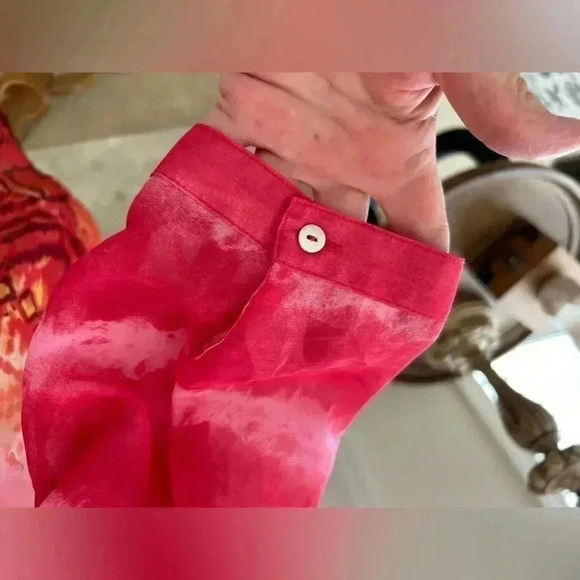 Chico’s Ombré Look Sheer Tunic - Picture 7 of 8